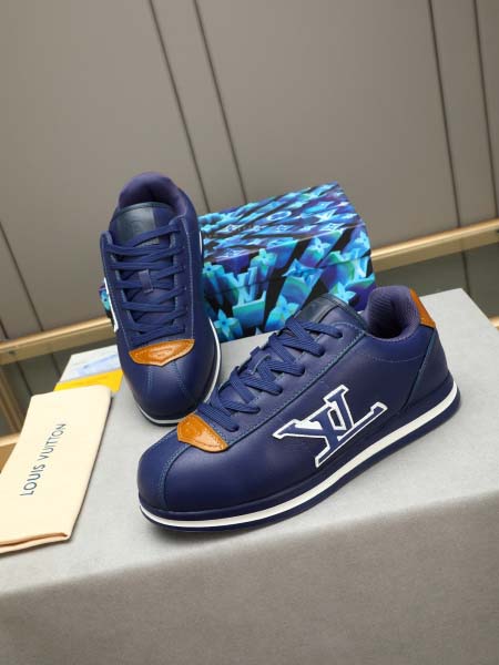 2025年6月20日入荷新品Louis Vuittonカジュアルシューズ/スニーカー｜メンズ靴人気本革製ギフト/誕生日/TL工場