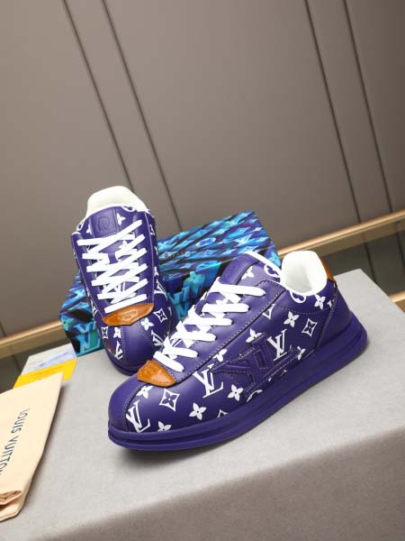 2025年6月20日入荷新品Louis Vuittonカジュアルシューズ/スニーカー｜メンズ靴人気本革製ギフト/誕生日/TL工場