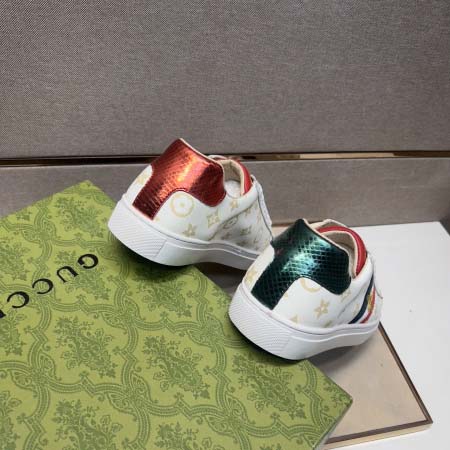 2025年6月20日入荷新品Gucciカジュアルシューズ/スニーカー｜メンズ靴人気本革製ギフト/誕生日/TL工場