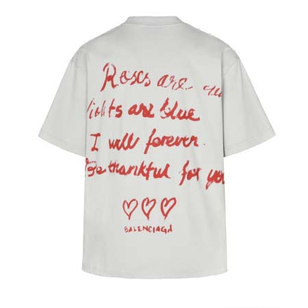 2025年6月22日入荷新作Balenciaga半袖 tシャツ 原版復刻人気で【极品】/正規品と同じサイズ/YGY工場