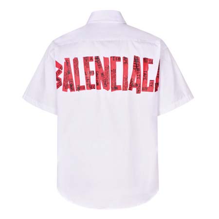 2025年6月23日入荷新作Balenciaga半袖 シャツ 原版復刻人気で【极品】/正規品と同じサイズ/YGY工場