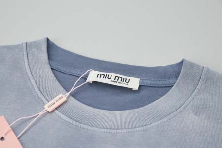 2025年6月24日入荷新作Miumiu半袖 tシャツ★誕生日プレゼント/ファッションの流行/贈り物/LWC工場S-XL