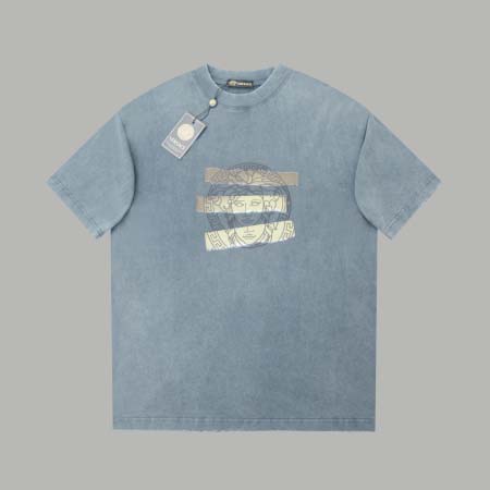 2025年6月24日入荷新作Versace半袖 tシャツ★誕生日プレゼント/ファッションの流行/贈り物/LWC工場S-XL