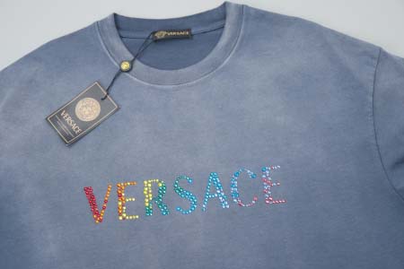 2025年6月25日入荷新作Versace半袖 tシャツ★誕生日プレゼント/ファッションの流行/贈り物/LWC工場