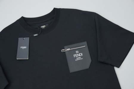 2025年6月25日入荷新作Fendi半袖 tシャツ★誕生日プレゼント/ファッションの流行/贈り物/LWC工場
