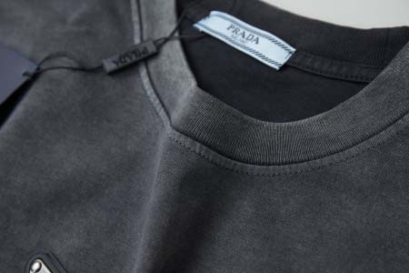 2025年6月25日入荷新作Prada半袖 tシャツ★誕生日プレゼント/ファッションの流行/贈り物/LWC工場