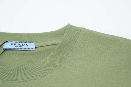 2025年6月25日入荷新作Prada半袖 tシャツ★誕生日プレゼント/ファッションの流行/贈り物/LWC工場