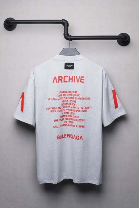 2025年6月26日入荷新作Balenciaga半袖 tシャツ★誕生日プレゼント/ファッションの流行/贈り物/ZY工場