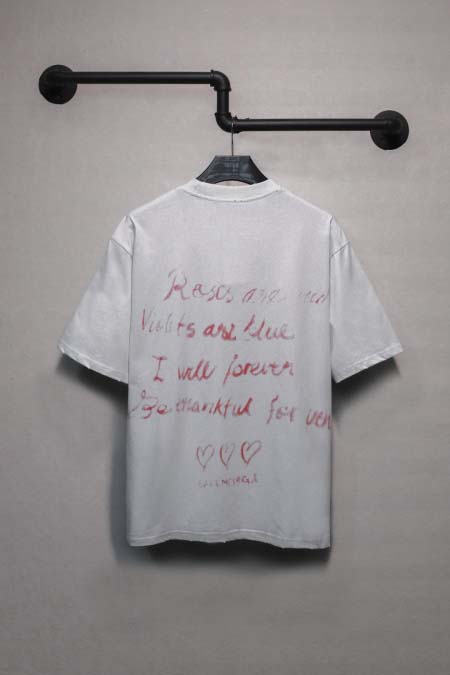 2025年6月26日入荷新作Balenciaga半袖 tシャツ★誕生日プレゼント/ファッションの流行/贈り物/ZY工場