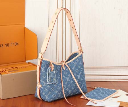 2025年6月26日入荷Louis Vuitton バッグCarryAll Monogram Demin GOTSMonogram Denim GOTS:M46855:29CMx24CMx12CM 高品質人気の新作/誕生日プレゼント/SQ工