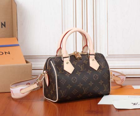 2025年6月26日入荷Louis Vuitton バッグSpeedy Bandoulire 20 Monogram Speedy Monogram :M46594:20.5CMx13.5CMx12CM 高品質人気の新作/誕生日プレゼント/