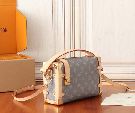 2025年6月26日入荷Louis Vuitton バッグSide Trunk Monogram S-lock :M12428:21CMx14CMx6CM 高品質人気の新作/誕生日プレゼント/SQ工場