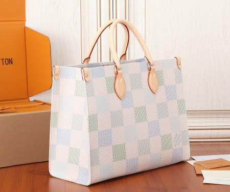 2025年6月26日入荷Louis Vuitton バッグOnTheGo Damier Giant 13 Damier Giant 13 :N40518:35CMx27CMx14CM 高品質人気の新作/誕生日プレゼント/SQ工場