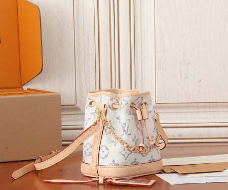 2025年6月26日入荷Louis Vuitton バッグNano No No Monogram :M83453:13CMx16CMx10CM 高品質人気の新作/誕生日プレゼント/SQ工場