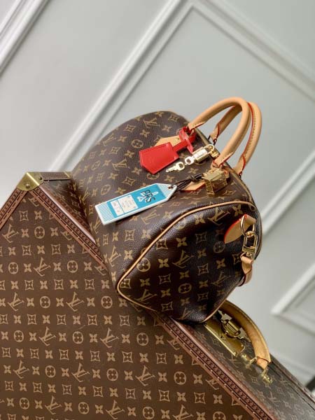 2025年6月26日入荷Louis Vuitton バッグSpeedy Soft 30 Dark Monogram Toron Monogram Zippy :M11945:30CMx21CMx17CM 高品質人気の新作/誕生日プレゼント/