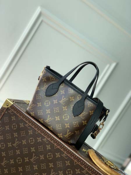 2025年6月26日入荷Louis Vuitton バッグNeverfull Bandoulire Inside Out BB Monogram :M12099:24CMx14CMx9CM 高品質人気の新作/誕生日プレゼント/SQ工場