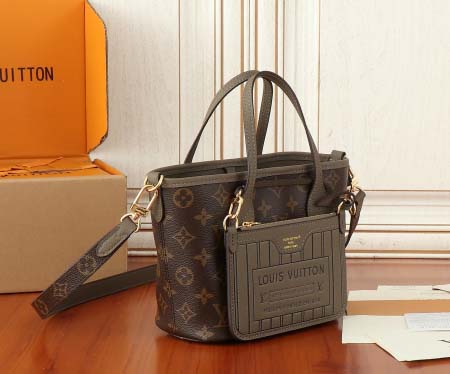 2025年6月26日入荷Louis Vuitton バッグ Neverfull Bandoulire Inside Out BB Monogram :M12109:24CMx14CMx9CM 高品質人気の新作/誕生日プレゼント/SQ工場
