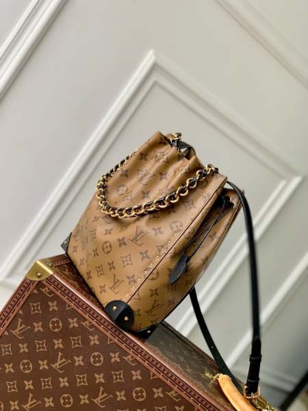 2025年6月26日入荷Louis Vuitton バッグ2025 Cruise No Trunk Monogram Reverse:M13324:23CMx23CMx9CM 高品質人気の新作/誕生日プレゼント/SQ工場