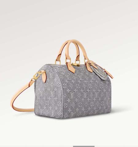 2025年6月26日入荷Louis Vuitton バッグ Speedy Soft 30 2005 Monogram Denim Toron 9 Zippy :M13344:30CMx21CMx17CM 高品質人気の新作/誕生日プレゼント/