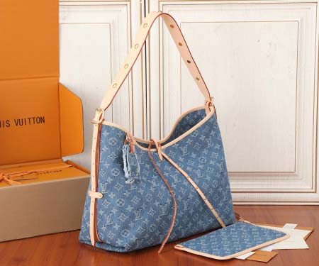 2025年6月26日Louis Vuitton バッグCarryAll  Monogram Demin GOTSMonogram Denim GOTS:M46855:39CMx30CMx15CM 高品質人気の新作/誕生日プレゼント/SQ工場