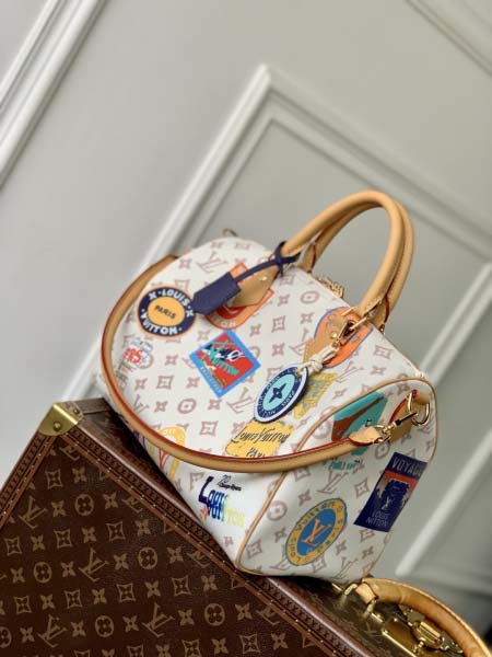2025年6月26日Louis Vuitton バッグSpeedy Soft 30  Monogram Dune  Gaston Louis Vuitton  9 6.7 Zippy :M14587:30CMx21CMx17CM 高品質人気