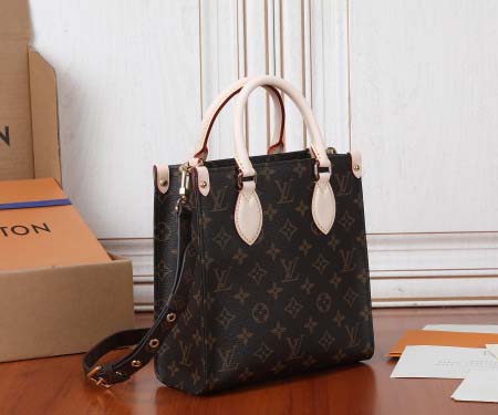 2025年6月26日Louis Vuitton バッグ Sac Plat BB  Monogram  1968  Monogram:M46265:21.5CMx22CMx9CM 高品質人気の新作/誕生日プレゼント/SQ工場