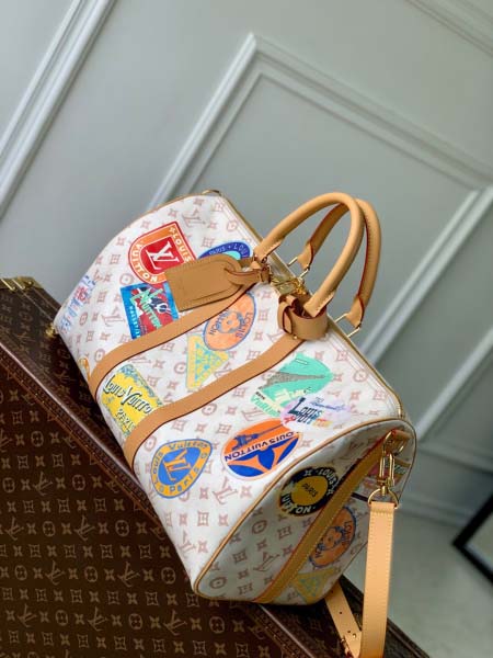 2025年6月26日Louis Vuitton バッグ Keepall Bandoulire 45  Monogram DuneMonogram Dune :M14736:45CMx27CMx20CM 高品質人気の新作/誕生日プレゼント/S