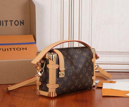 2025年6月26日Louis Vuitton バッグNicolas Ghesquire  Side Trunk Monogram  S-lock Monogram  S-lock :M46358:21CMx14CMx6CM 高品質人気の新