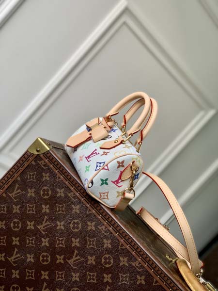 2025年6月26日Louis Vuitton バッグ Nano Speedy Monogram  CMx Toron  LV CMx TM Monogram :M13391:16CMx10CMx7.5CM 高品質人気の新作/誕生日プレゼン