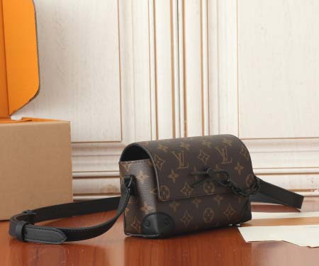 2025年6月26日Louis Vuitton バッグ Steamer  Monogram Macassar Monogram Macassar Steamer :M83613:18CMx11CMx6.5CM 高品質人気の新作/誕生日プレゼ