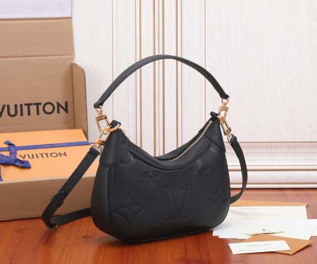 2025年6月26日Louis Vuitton バッグ Bagatelle  Monogram Empreinte Monogram Empreinte :M46002:22CMx14CMx9CM 高品質人気の新作/誕生日プレゼント/SQ工