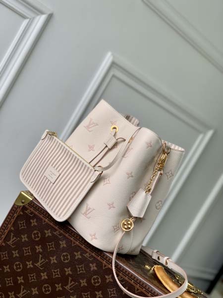 2025年6月26日Louis Vuitton バッグ NoNo  Monogram Empreinte Victorine :M14401:26CMx26CMx17.5CM 高品質人気の新作/誕生日プレゼント/SQ工場