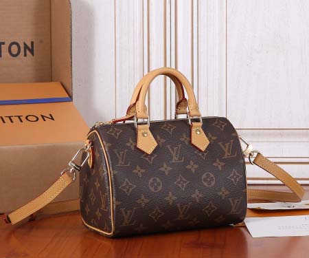 2025年6月26日Louis Vuitton バッグ Nano Speedy  Speedy  Monogram Monogram :M81086:20.5CMx13.5CMx12CM 高品質人気の新作/誕生日プレゼント/SQ工場