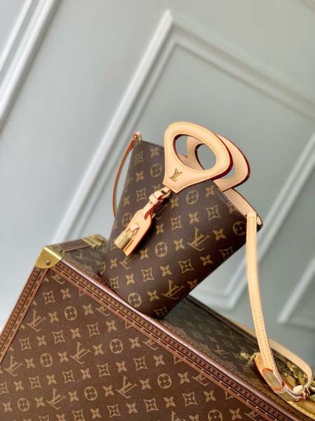 2025年6月26日Louis Vuitton バッグ2025  Rivage BB  Monogram  1999:M14680:12CMx18CMx7CM 高品質人気の新作/誕生日プレゼント/SQ工場