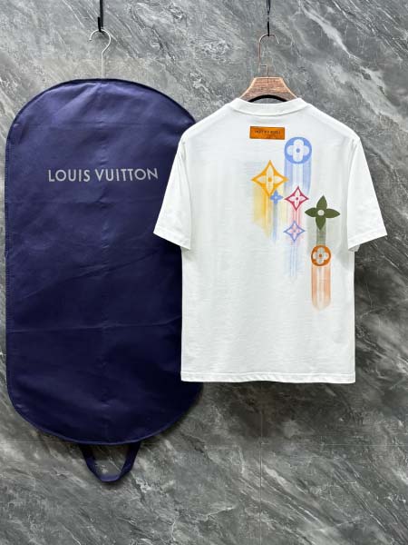 2025年6月30日入荷新作Louis Vuitton半袖Tシャツ 高级品超厳選★入手困難/誕生日プレゼント/MF工場