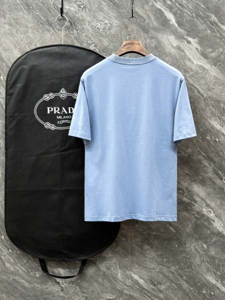 2025年6月30日入荷新作Prada半袖Tシャツ 高级品超厳選★入手困難/誕生日プレゼント/MF工場