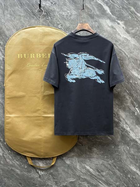 2025年6月30日入荷新作Burberry半袖Tシャツ 高级品超厳選★入手困難/誕生日プレゼント/MF工場