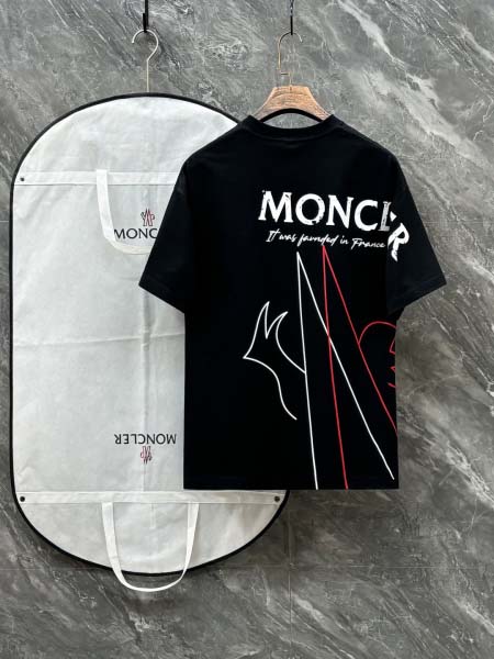 2025年6月30日入荷新作Moncler半袖Tシャツ 高级品超厳選★入手困難/誕生日プレゼント/MF工場