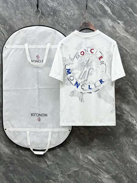 2025年6月30日入荷新作Moncler半袖Tシャツ 高级品超厳選★入手困難/誕生日プレゼント/MF工場