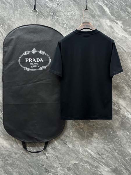 2025年6月30日入荷新作Prada半袖Tシャツ 高级品超厳選★入手困難/誕生日プレゼント/MF工場