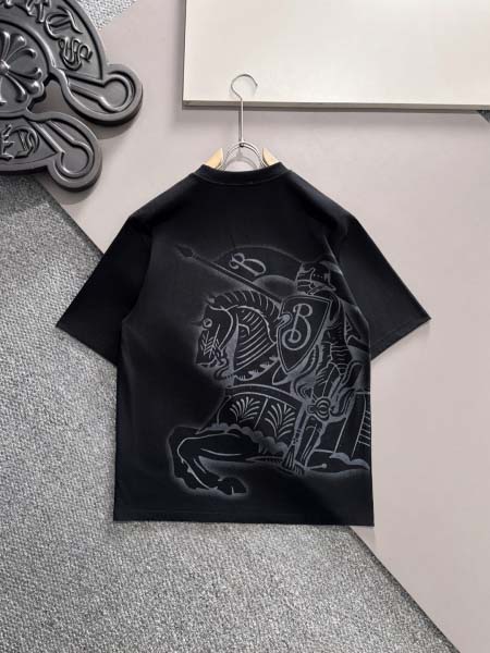 2025年6月30日入荷新作Burberry半袖Tシャツ 高级品超厳選★入手困難/誕生日プレゼント/MF工場