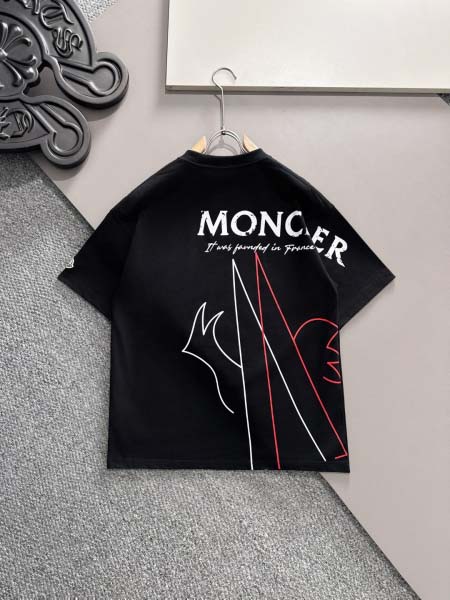 2025年6月30日入荷新作Moncler半袖Tシャツ 高级品超厳選★入手困難/誕生日プレゼント/MF工場