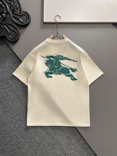 2025年6月30日入荷新作Burberry半袖Tシャツ 高级品超厳選★入手困難/誕生日プレゼント/MF工場