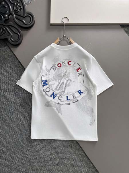 2025年6月30日入荷新作Moncler半袖Tシャツ 高级品超厳選★入手困難/誕生日プレゼント/MF工場