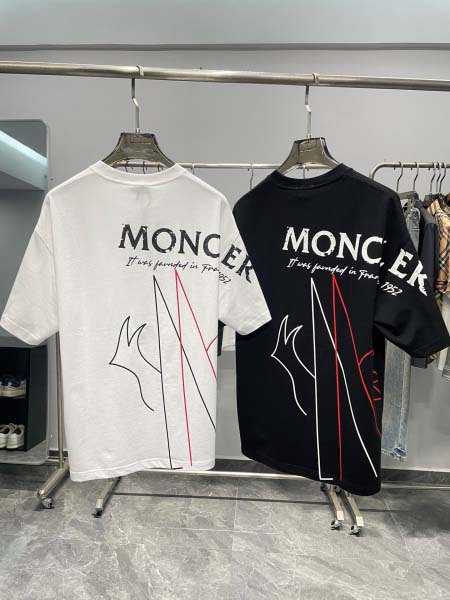 2025年6月30日入荷新作Moncler半袖Tシャツ 高级品超厳選★入手困難/誕生日プレゼント/MF工場