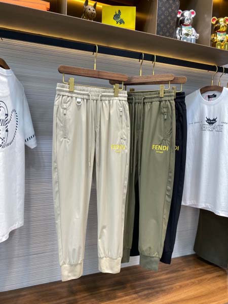 2025年6月30日入荷新作Fendi春夏スウェットパンツ 高级品超厳選★入手困難/誕生日プレゼント/MF工場