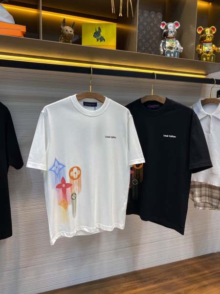 2025年6月30日入荷新作Louis Vuitton半袖Tシャツ 高级品超厳選★入手困難/誕生日プレゼント/MF工場