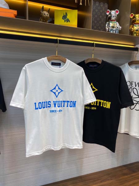 2025年6月30日入荷新作Louis Vuitton半袖Tシャツ 高级品超厳選★入手困難/誕生日プレゼント/MF工場