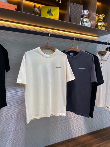 2025年6月30日入荷新作Burberry半袖Tシャツ 高级品超厳選★入手困難/誕生日プレゼント/MF工場