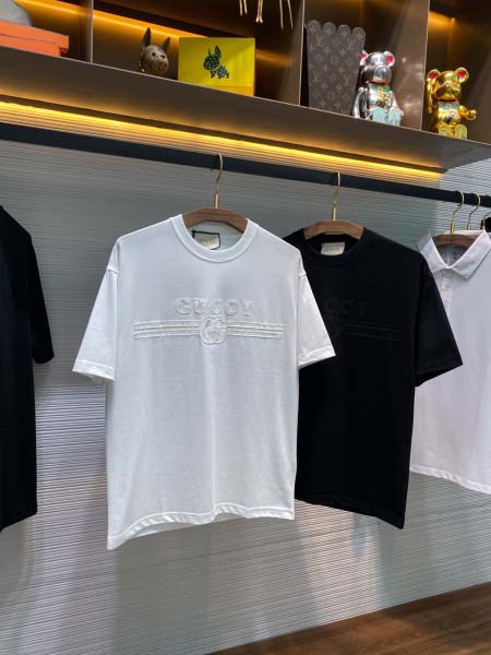 2025年6月30日入荷新作Gucci半袖Tシャツ 高级品超厳選★入手困難/誕生日プレゼント/MF工場